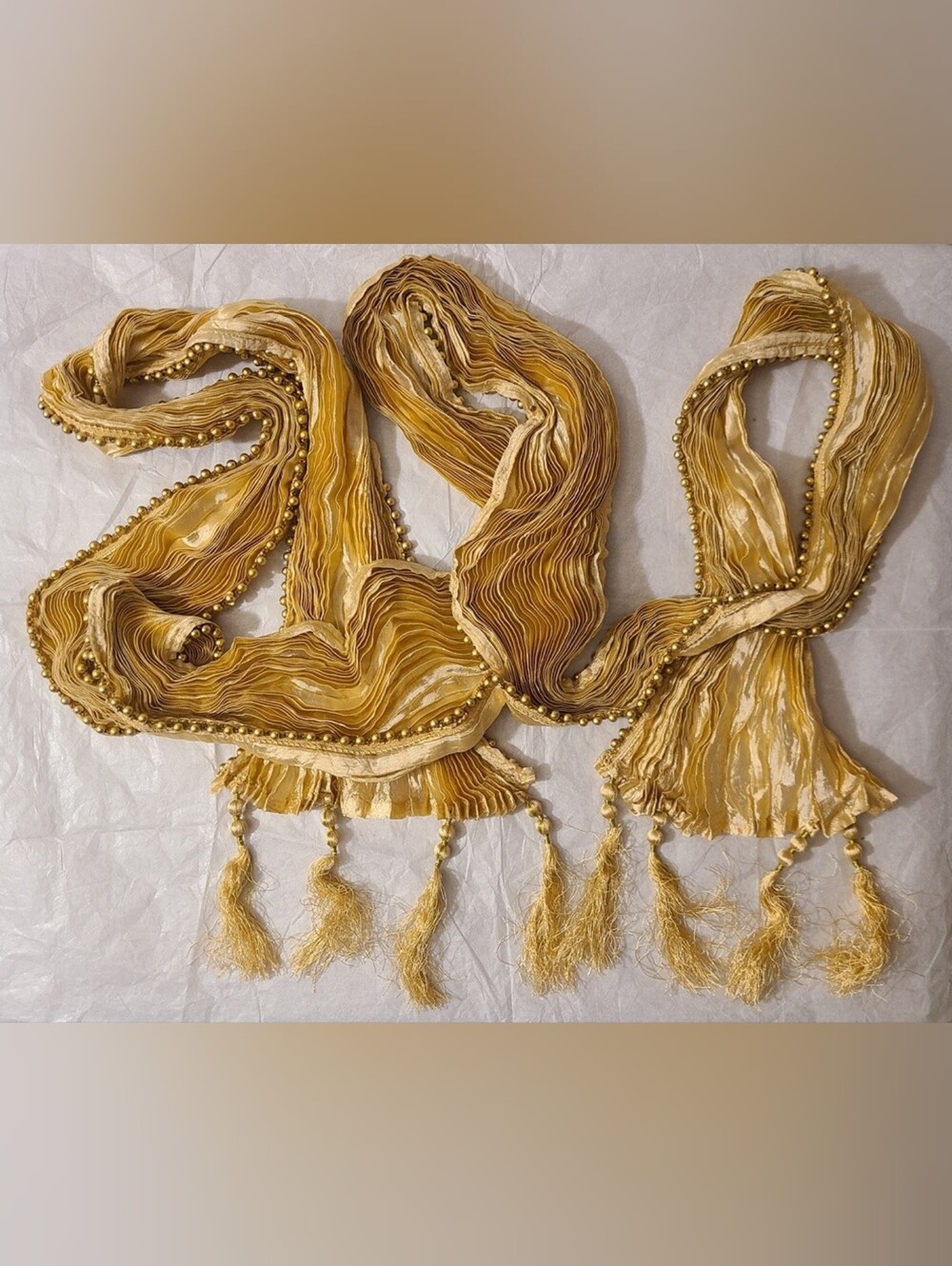 BRAND NEW - Traditional Indian Men's Wedding Dupatta Stole Scarf